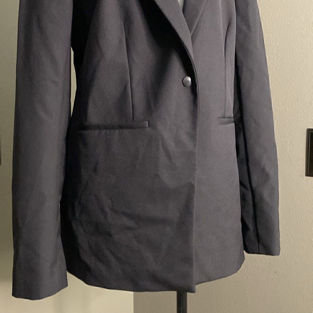 Halogen Black Blazer Jacket Single Button - Picture 3 of 10